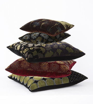 Pile of cushions
